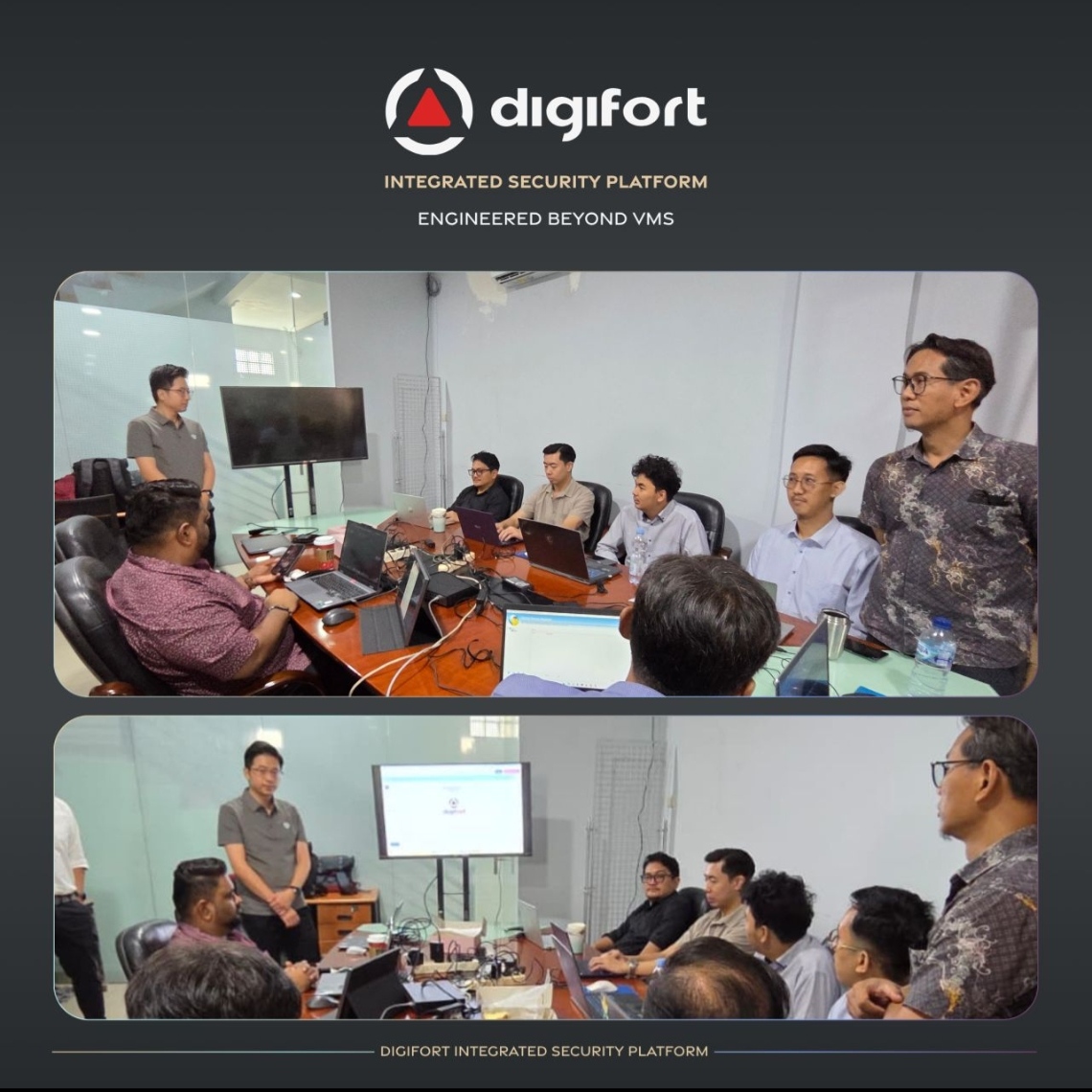 Brikom Entripas Training bersama Digifort
