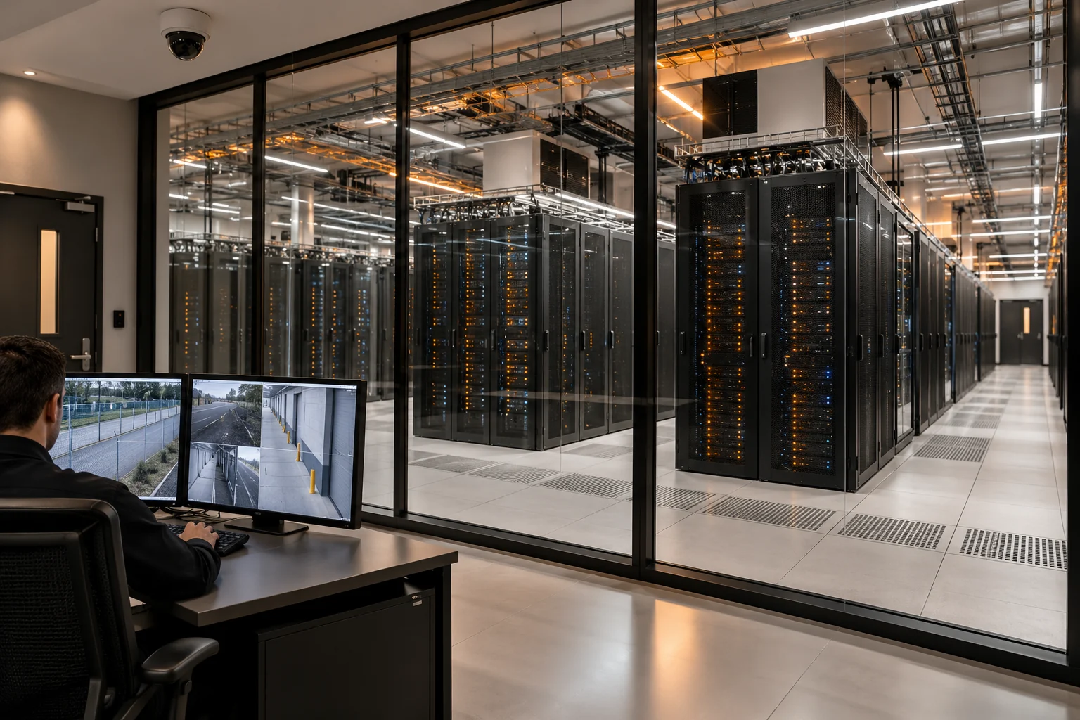Data center — ilustrasi penerapan solusi
